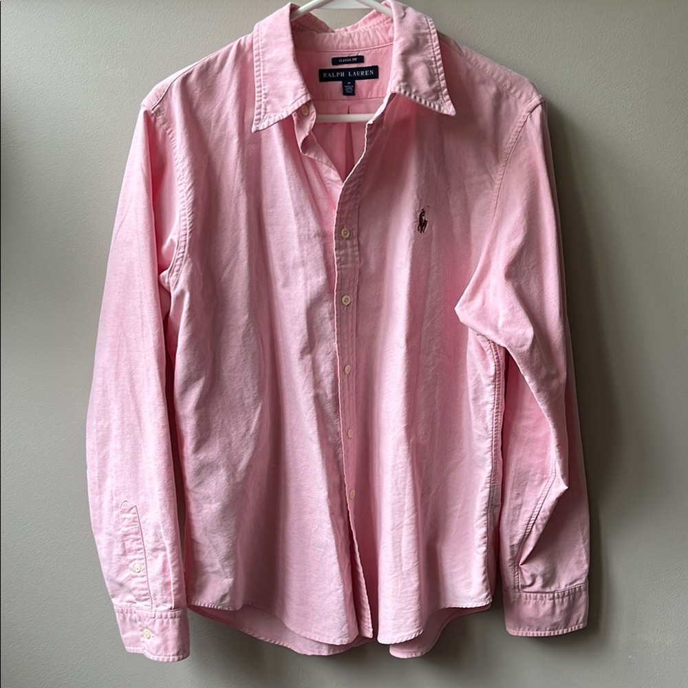 Polo by Ralph Lauren Pink Casual Button Down Shirt